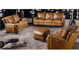 Кресло кожаное NIKOLAS