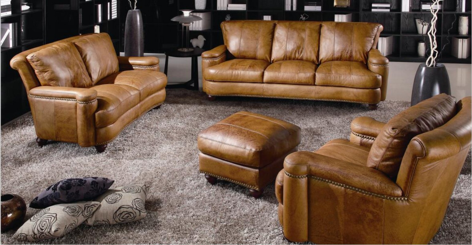 Кресло кожаное NIKOLAS