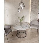 Стул Brace букле серый