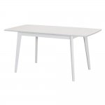 Стол Oslo раскладной 120-160x80x76см, Сосна Рандерс структурное, белый Стол Oslo раскладной 120-160x80x76см, Сосна Рандерс структурное, белый
