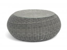 "Барселона" журнальный столик из искусственного ротанга, цвет графит