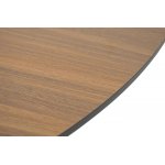 "Рио" стол из HPL круглый Ø160см, H75, цвет столешницы "дуб"