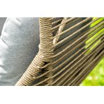 "Барселона" кресло-кокон из искусственного ротанга, цвет соломенный "Барселона" кресло-кокон из искусственного ротанга, цвет соломенный