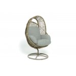 "Барселона" кресло-кокон из искусственного ротанга, цвет соломенный "Барселона" кресло-кокон из искусственного ротанга, цвет соломенный