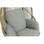 "Барселона" кресло-кокон из искусственного ротанга, цвет соломенный "Барселона" кресло-кокон из искусственного ротанга, цвет соломенный