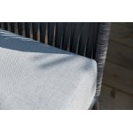 "Багамы" лаунж-зона 5-местная плетеная из роупа (веревки), каркас алюминиевый темно-серый, роуп серый "Багамы" лаунж-зона 5-местная плетеная из роупа (веревки), каркас алюминиевый темно-серый, роуп серый