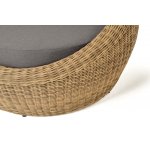 "Барселона" диван из искусственного ротанга трехместный, цвет соломенный