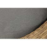 "Барселона" диван из искусственного ротанга трехместный, цвет соломенный