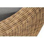 "Барселона" диван из искусственного ротанга трехместный, цвет соломенный