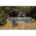 "Капри" трансформирующаяся лаунж-зона из искусственного ротанга, цвет соломенный "Капри" трансформирующаяся лаунж-зона из искусственного ротанга, цвет соломенный