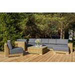 "Капри" трансформирующаяся лаунж-зона из искусственного ротанга, цвет соломенный "Капри" трансформирующаяся лаунж-зона из искусственного ротанга, цвет соломенный