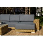 "Капри" трансформирующаяся лаунж-зона из искусственного ротанга, цвет соломенный "Капри" трансформирующаяся лаунж-зона из искусственного ротанга, цвет соломенный