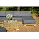 "Капри" трансформирующаяся лаунж-зона из искусственного ротанга, цвет соломенный "Капри" трансформирующаяся лаунж-зона из искусственного ротанга, цвет соломенный