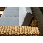 "Капри" трансформирующаяся лаунж-зона из искусственного ротанга, цвет соломенный "Капри" трансформирующаяся лаунж-зона из искусственного ротанга, цвет соломенный