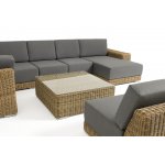 "Капри" трансформирующаяся лаунж-зона из искусственного ротанга, цвет соломенный "Капри" трансформирующаяся лаунж-зона из искусственного ротанга, цвет соломенный