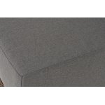 "Капри" модуль диванный правый с подушками, цвет коричневый