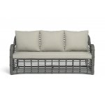 "Ницца" диван из искусственного ротанга трехместный, цвет серый "Ницца" диван из искусственного ротанга трехместный, цвет серый