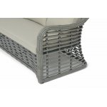 "Ницца" диван из искусственного ротанга трехместный, цвет серый "Ницца" диван из искусственного ротанга трехместный, цвет серый