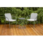 "Марокко" кофейный комплект из алюминия, цвет темно-серый