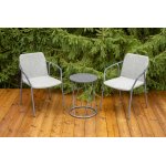 "Марокко" кофейный комплект из алюминия, цвет темно-серый