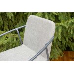 "Марокко" кофейный комплект из алюминия, цвет темно-серый