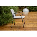 "Марокко" кофейный комплект из алюминия, цвет темно-серый