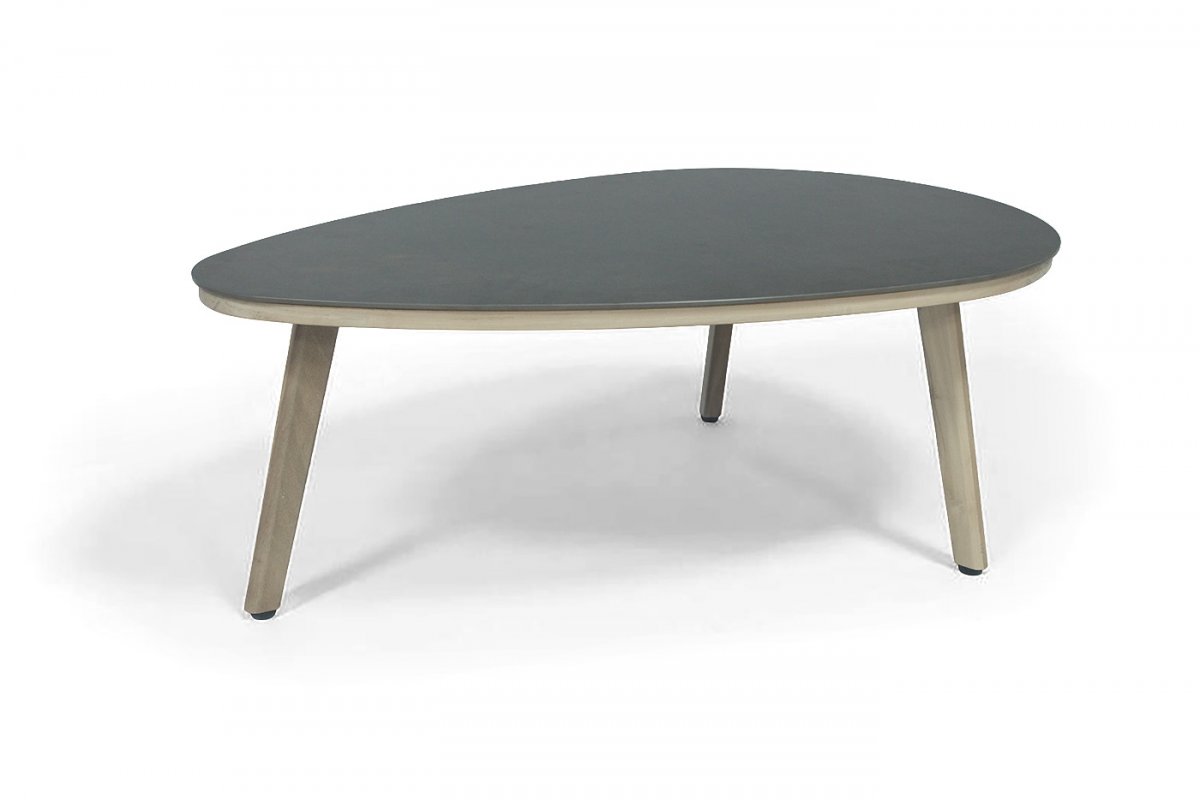 "Брюссель" кофейный столик из алюминия