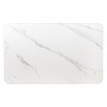 Стол Festa 140x85x77см, керамогранит белый мрамор