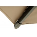 "Римини" зонт уличный 3х3м на боковой алюминиевой опоре, тент бежевый