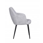 Стул обеденный Katys светло-серый рогожка 2 шт.