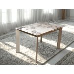 Стол CORNER 120 GLOSS LUXURY PANDORA SOLID CERAMIC / TAUPE, ®DISAUR