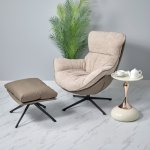 Кофейный столик Angel 40x55см, белый, металл