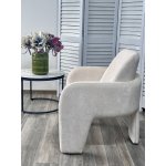 Кресло CUBE AT5139-09 Св. бежевый, ткань/каркас металл в тканевой обивке AT5139-09 ®DISAUR