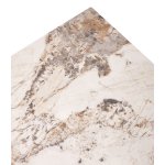 Стол CORNER 120 GLOSS LUXURY PANDORA SOLID CERAMIC / TAUPE, ®DISAUR