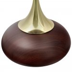 Кофейный столик Angel 40x55см, металл под дерево