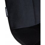 Набор 4 шт Стул обеденный DOBRIN CHILLY, Черный Holland 75, основание черное