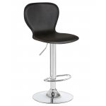 Набор 2 шт Стул барный DOBRIN ELISA, чёрный