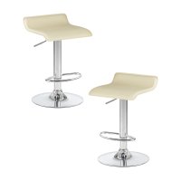 Набор 2 шт Стул барный DOBRIN TOMMY, кремовый