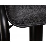 Стул барный DOBRIN CRACK BLACK, черный