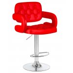 Набор 2 шт Стул барный DOBRIN TIESTO, красный