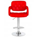 Набор 2 шт Стул барный DOBRIN TIESTO, красный