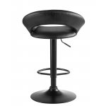 Стул барный DOBRIN MIRA BLACK, чёрный