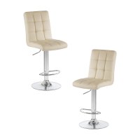 Набор 2 шт Стул барный DOBRIN KRUGER, кремовый
