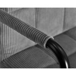 Стул барный DOBRIN KRUGER ARM BLACK, серый вельвет (LAR-E2041-25) Стул барный DOBRIN KRUGER ARM BLACK, серый вельвет (LAR-E2041-25)