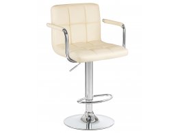 Стул барный DOBRIN KRUGER ARM, кремовый