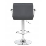 Стул барный DOBRIN KRUGER ARM, серый