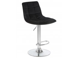 Стул барный DOBRIN TAILOR, черный велюр (MJ9-101)