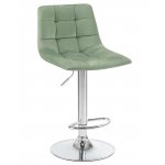 Набор 2 шт Стул барный DOBRIN TAILOR, пудрово-мятный велюр (MJ9-87)