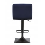 Набор 2 шт Стул барный DOBRIN DOMINIC, темно-синий велюр (MJ9-118)