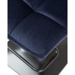 Набор 2 шт Стул барный DOBRIN DOMINIC, темно-синий велюр (MJ9-118)